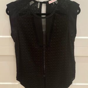 Rebecca Taylor - Silk Black Tank, Size 0